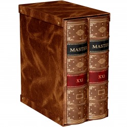 Brown 300x350x180 Biblioraft Master 2 Inele Set 2 Bucati M-817