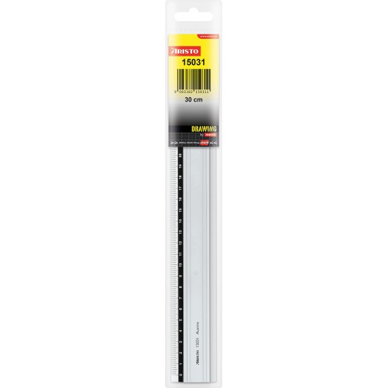 Rigla 30cm aluminiu