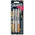 Blister 3 Markere Permanente (bronz, gold, silver) Metalic Sharpie 