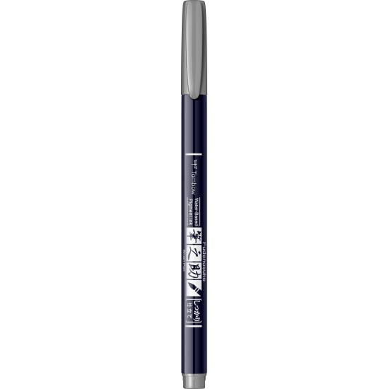 Hard Small Writing Marker Caligrafic / Grey