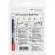 Hard Small Writing Marker Caligrafic / Set 10 Culori Hard Small Writing Marker Caligrafic / Set 10 Culori