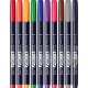Hard Small Writing Marker Caligrafic / Set 10 Culori Hard Small Writing Marker Caligrafic / Set 10 Culori