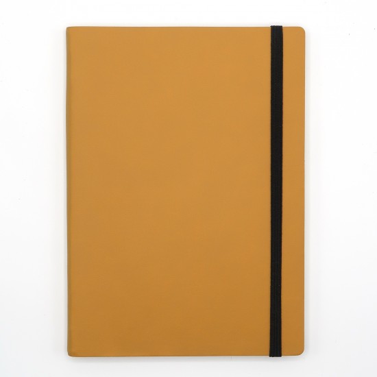 Notes A5 cu elastic Gold