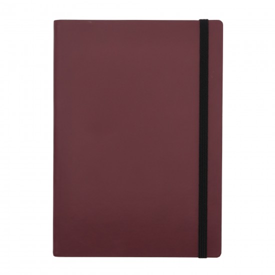 Notes A5 cu elastic Burgundy Notes A5 cu elastic Burgundy