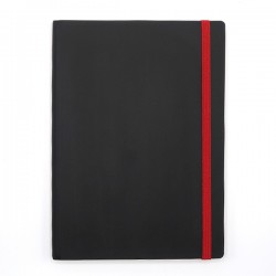 Notes A5 cu elastic Black