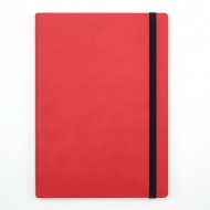 Notes A5 cu elastic Red