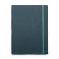 Notes A5 cu elastic Green