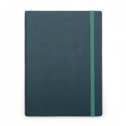 Notes A5 cu elastic Green
