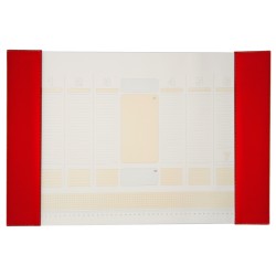 Mapa birou 56*38cm Rosu