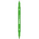Marker 2 capete TwinTone, yellow green Tombow
