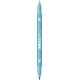 Marker 2 capete TwinTone, light blue