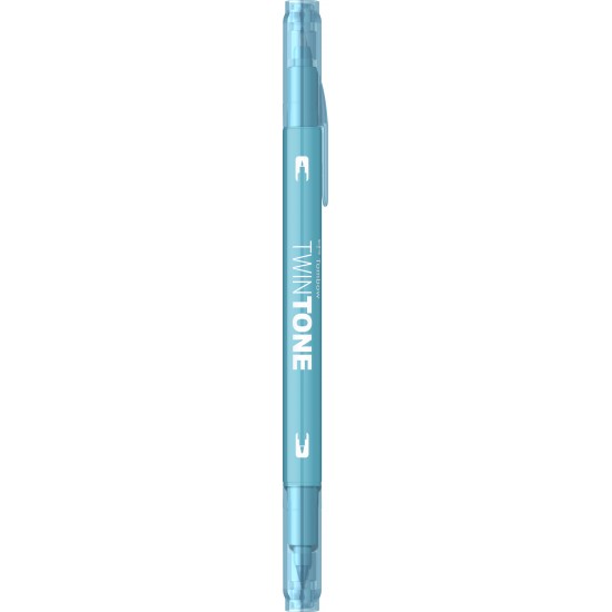 Marker 2 capete TwinTone, light blue