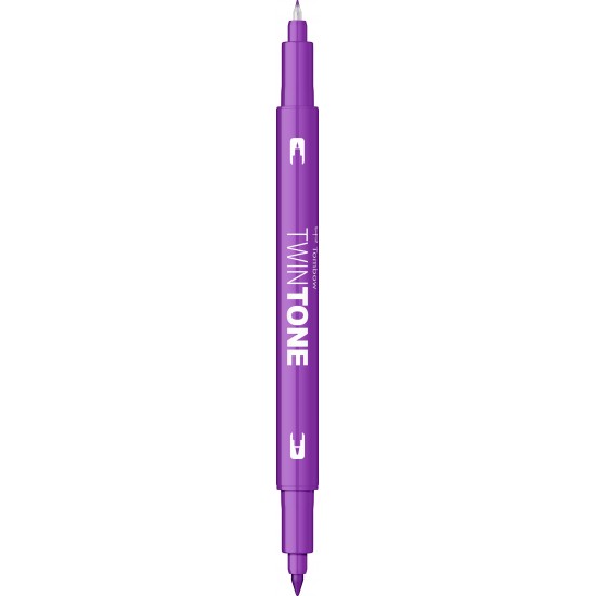 Marker 2 capete TwinTone, violet Tombow