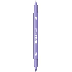 Marker 2 capete TwinTone, pale purple