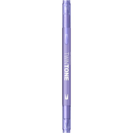 Marker 2 capete TwinTone, pale purple Tombow