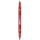 Marker 2 capete TwinTone, red Tombow