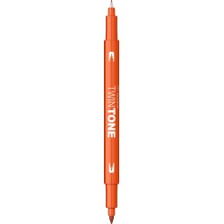 Marker 2 capete TwinTone, orange