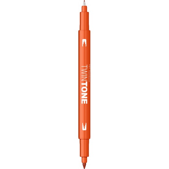 Marker 2 capete TwinTone, orange