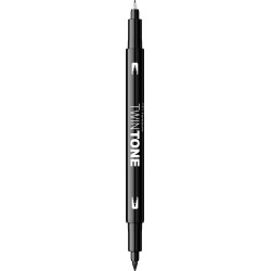 Marker 2 capete TwinTone, black