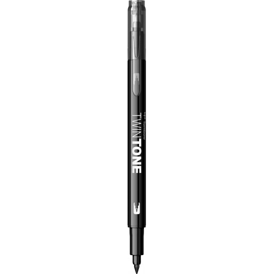 Marker 2 capete TwinTone, black
