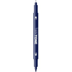 Marker 2 capete TwinTone, navy
