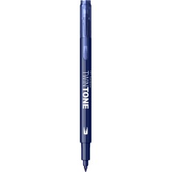 Marker 2 capete TwinTone, navy