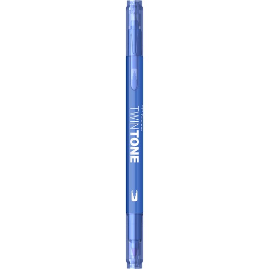 Marker 2 capete TwinTone, french blue Tombow