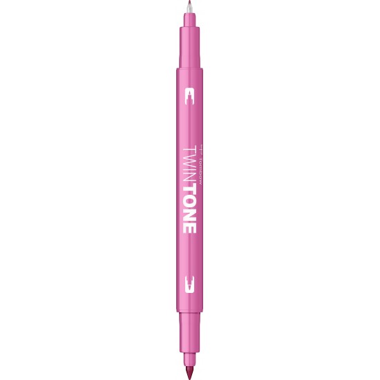 Marker 2 capete TwinTone, princess pink