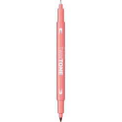 Marker 2 capete TwinTone, peach pink