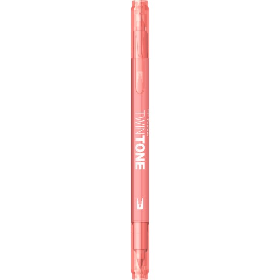 Marker 2 capete TwinTone, peach pink