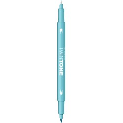 Marker 2 capete TwinTone, aqua