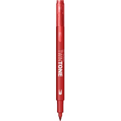 Marker 2 capete TwinTone, strawberry red