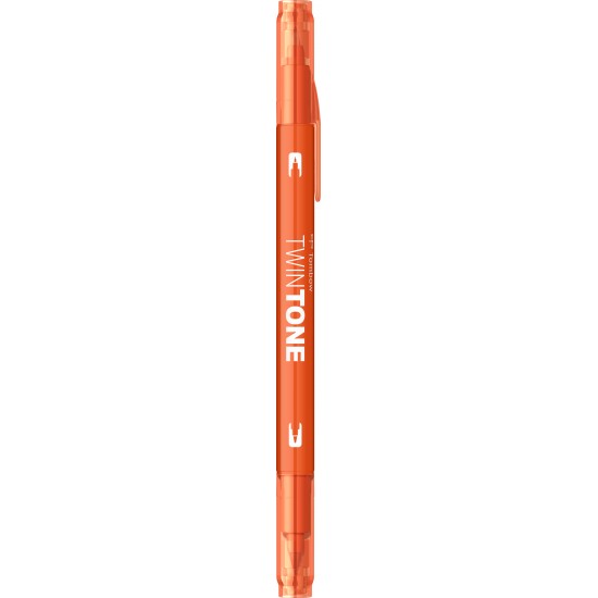 Marker 2 capete TwinTone, charrot orange
