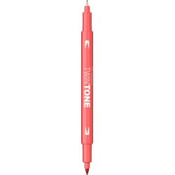 Marker 2 capete TwinTone, cherry pink
