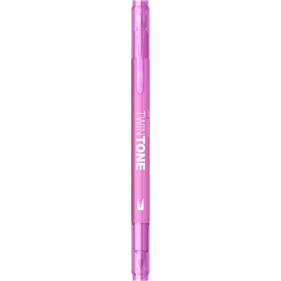 Marker 2 capete TwinTone, candy pink Tombow