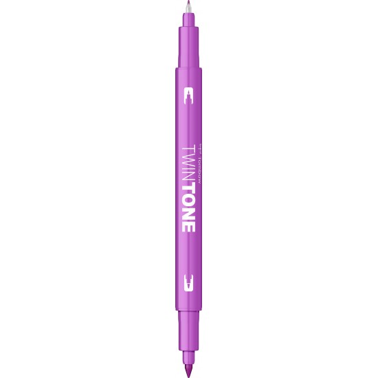 Marker 2 capete TwinTone, rasperry