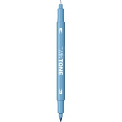 Marker 2 capete TwinTone, sax blue