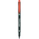 Textmarker Mono-Edge, coral