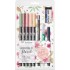 Set acuarela floral