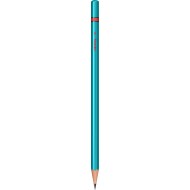 Metallic Creion lemn HB 4 culori carcasa: Blue, Green, Pink, Violet