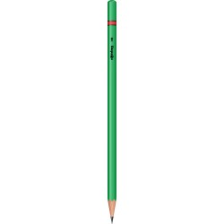 Creion lemn HB, 4 culori carcasa: Blue, Green, Yellow, Orange Neon Rotring