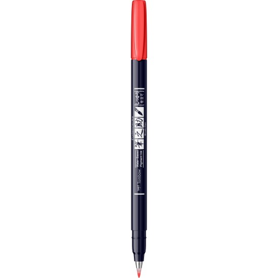Hard Small Writing Marker Caligrafic / NEON RED