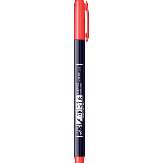 Hard Small Writing Marker Caligrafic / NEON RED