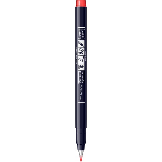 Hard Small Writing Marker Caligrafic / NEON RED