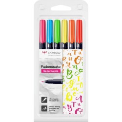 Set 6 Fudenosuke neon