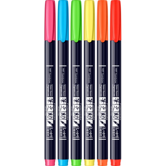 Set 6 Fudenosuke neon