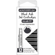 Set 12 cartuse Monteverde Black Ash