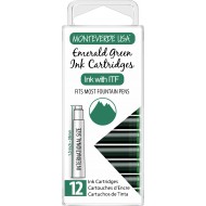 Set 12 cartuse Monteverde Emerald Green Set 12 cartuse Monteverde Emerald Green
