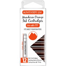 Set 12 cartuse Monteverde Mandarin Orange