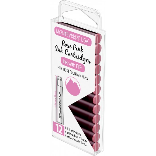 Set 12 cartuse Monteverde Rose Pink
